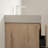 Alba 48" Modern Floating Bathroom Vanity with Sink, Wall Mounted Plywood Cabinet, Roma Travertine Sintered Stone Top, Soft-Close Storage, Pre-Assembled-540831644-540831645