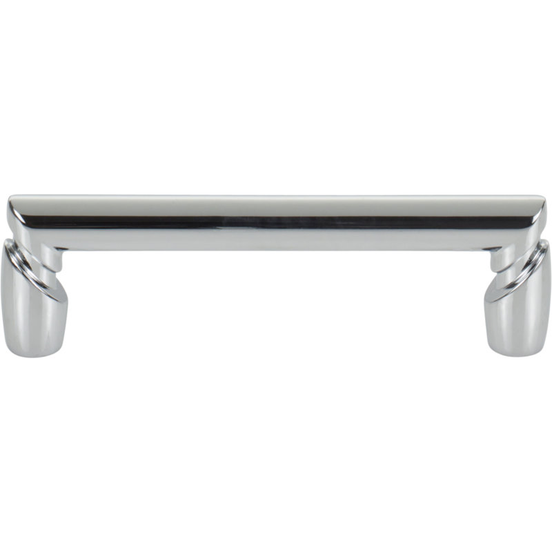 Florham Bar Pull, Polished Chrome, 3 3/4" Center to Center