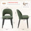 Chaise de salle à manger moderne rembourrée avec pieds en bois-1082450042-1085983987