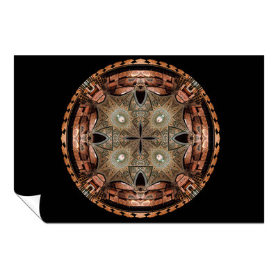 Soltan Amir Ahmad Bathhouse Top View 1 Piece Wall Art