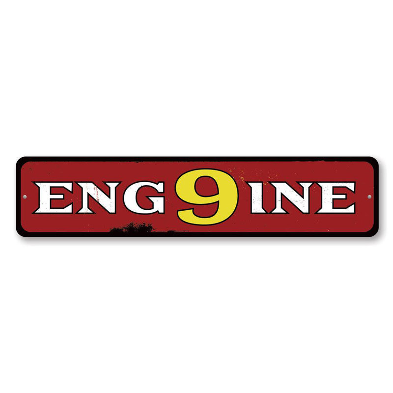 Plaque en aluminium personnalisée avec numéro de moteur, H 4 po x l 18 po x P 0,04 po, Oui