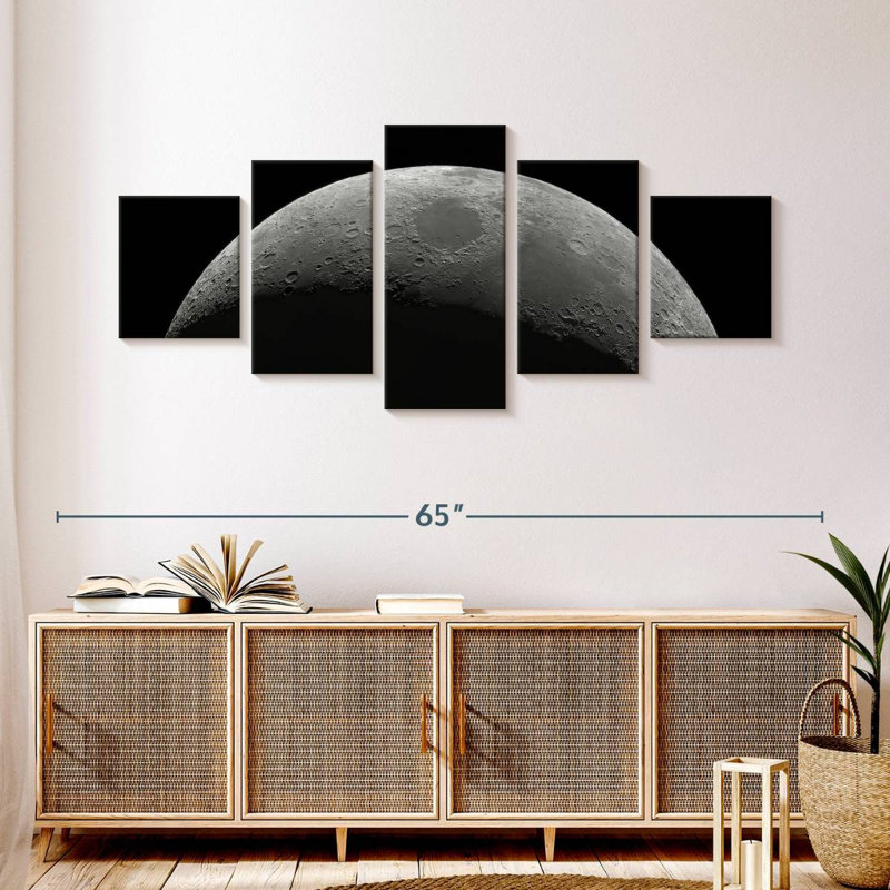 Dull Moon, 24" H x 55" W