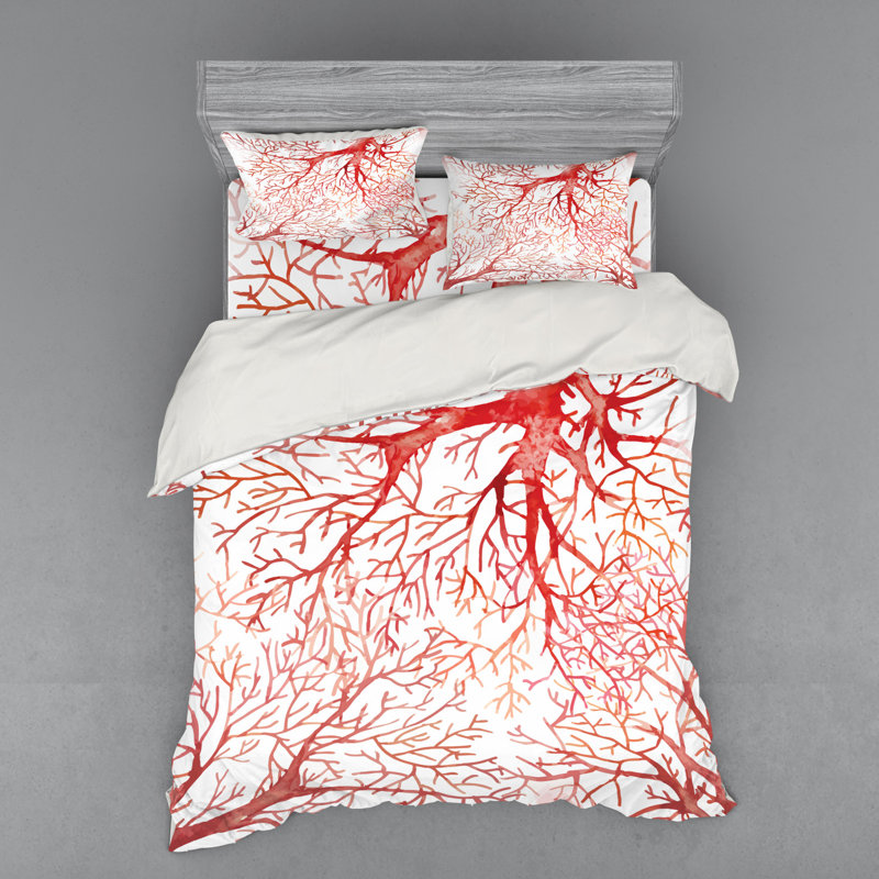 Rustic Polyester Duvet Cover, Queen Duvet Cover + 3 Additional Pieces