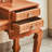 Chinese style carved dressing table