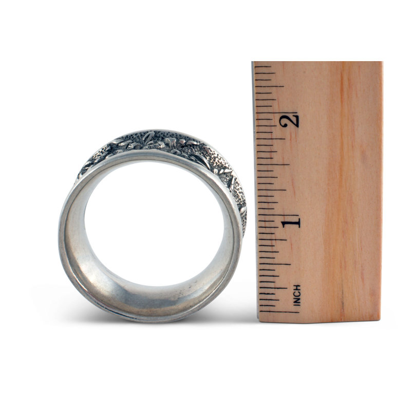 Coastal Tide Pool Metal Napkin Ring