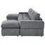 Grand modulaire réversible avec repose-pieds Tondreau Massasoit-222839472