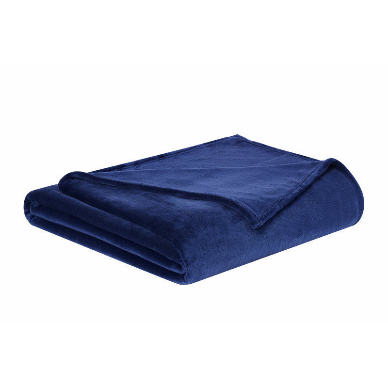 Couverture, Bleu marine, Jeté