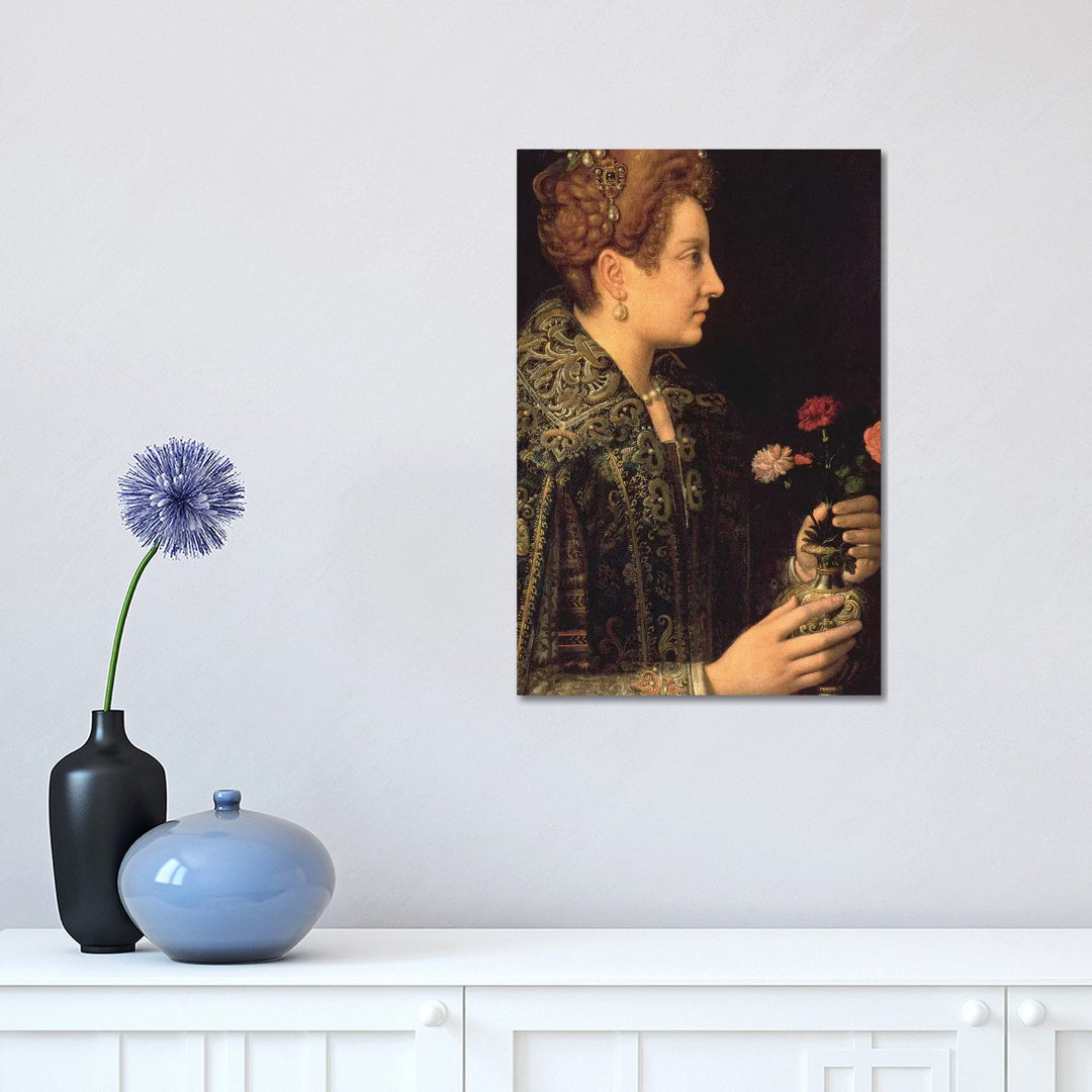 Portrait Of A Woman by Sofonisba Anguissola - Wrapped Canvas Painting