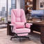 Fauteuil de jeu ergonomique avec accoudoirs réglables et repose-pieds rétractable-1382371398