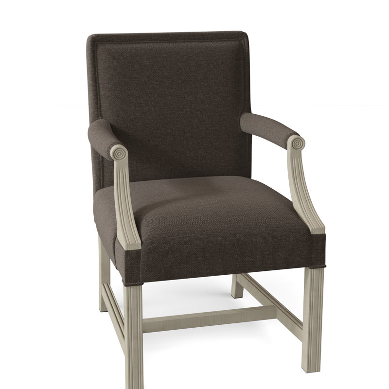 Warwick Upholstered Arm Chair, 9953 Willow, Almond Buff