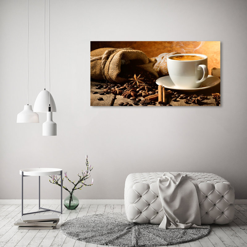 Coffee And Spices - Wrapped Canvas Print