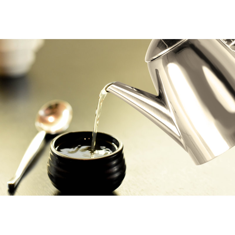 Stainless Steel Teapot, 0.69 qt