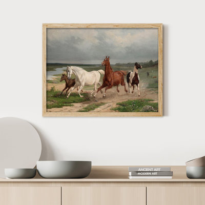" Running Horse Countryside "