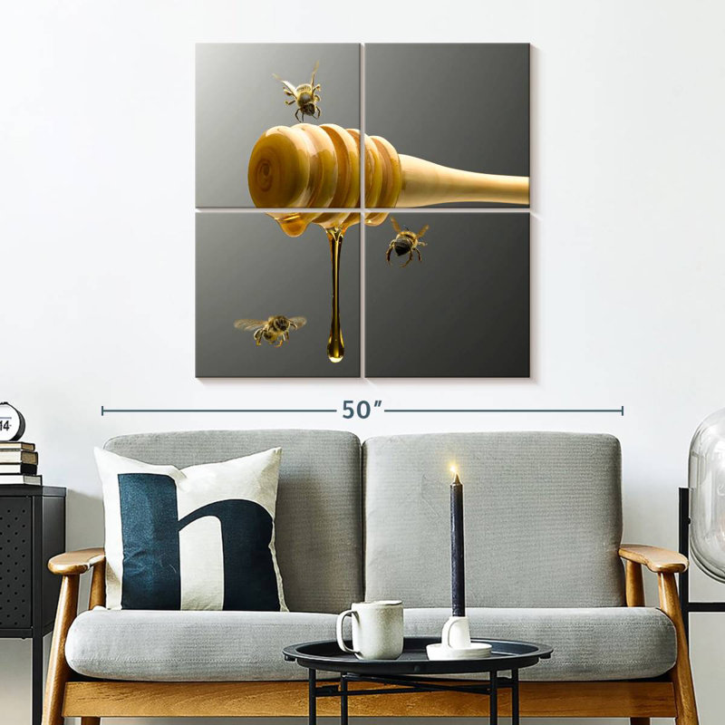 Moule à miel et abeilles Brampt, H 32 po x l 32 po