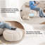 Repose-pieds rembourré en velours côtelé avec repose-pieds standard-1039749112