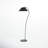 Phoenix 69'' Black Arched Floor Lamp