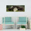 Powerful Elephant Interaction by Rajat Dhesi - Wrapped Canvas Panoramic Print-534664775