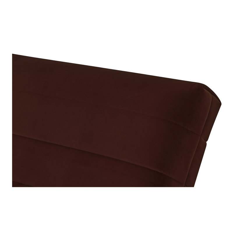 Verity Chaise Lounge, Warm Brown