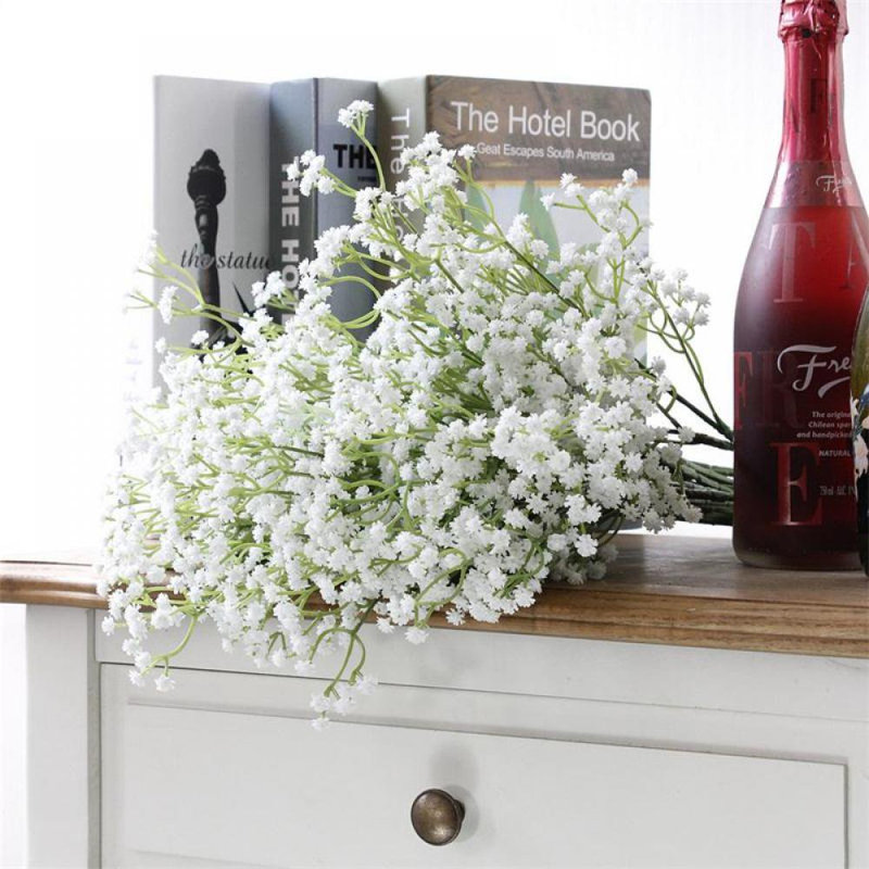 10 pièces de fleurs artificielles pour gitosophila