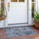 Frostley Washable Abstract Indoor / Outdoor Rug