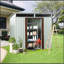 6Ft X 5Ft Outdoor Metal Storage Shed White