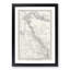 Map Chart of the Great Barrier Reef Area - Framed Print-55575686-55575687
