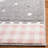 Burgan Polka Dots Gray Area Rug-1353006492