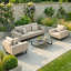 Carnmore 3 Seat Sofa Set Zinc-835395218-835395221