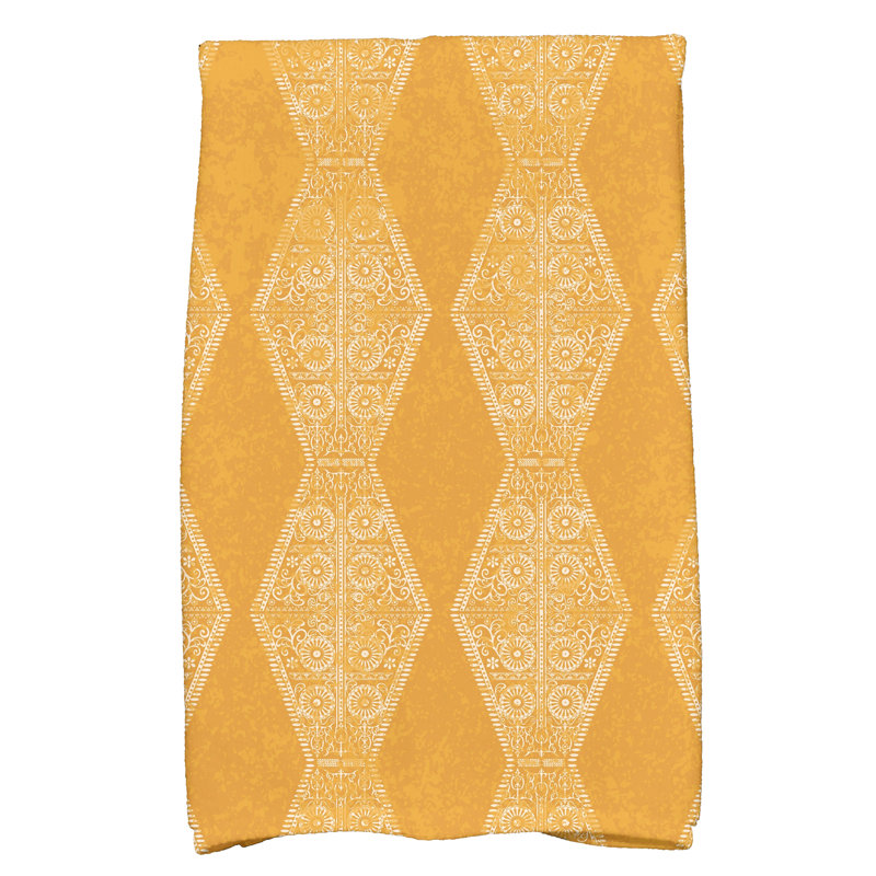 Harrel Tea Towel Kitchen Towel, Gold