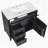 36" Bathroom Vanity with Sink, Freestanding Vanity for Bathroom Storage and Organization-5989245-5988993
