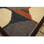 1960s Multi Circles Modern Vintage American Hooked Rug 4'1''x8'9'' Woven Carpet