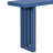 Uniquely Designed Oak Veneer Console Table With Distinctive Side Shapes-695121509
