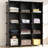 12-Cube Storage Organizer Unit, Modular Closet Organizer With Metal Frame & Plastic Shelves For Bedroom, Office, Kids Room, Portable Storage Shelving System-631833030
