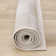 Amabilia Soft Cream White Checkered Area Rug