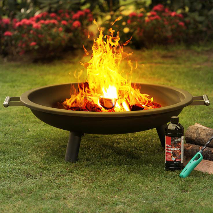 Round Steel Smokeless Fire Pit