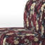 Rustic Victorian Brocade Victorian Motif - Chaise d'appoint de chalet rembourrée à motif floral-101858056