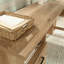 Bureau en L, finition brune