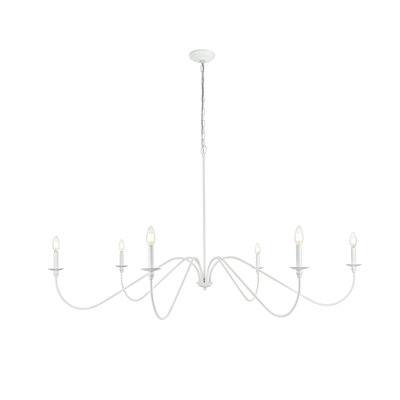 Sherree 6-Light Dimmable Chandelier