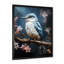 «Blue Bird Murmurs In Moonlight IV», art mural oiseau-1130323182-1130323171