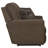 55.5" Dual Reclining Upholstered Loveseat with Accent Pillows-72273613-73230066