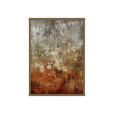A Soft Delicacy Hand Embellishment Silver Painting by Jean Kenna