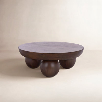 Hayliette Round Wood Coffee Table