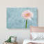 Lone Pink Gerbera - Wrapped Canvas-56639012
