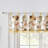 Greenland Home Fashions Somerset Window Valance – 16" H Lined Polyester Curtain With Grommets And 1" Header, 84" W