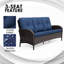 Ensemble de canapé d'extérieur 72 po 3 pièces 72 po-1695798226