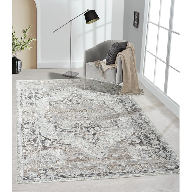 Cheryllee Oriental Machine -made Area Rug, Rectangle 120 x 170cm
