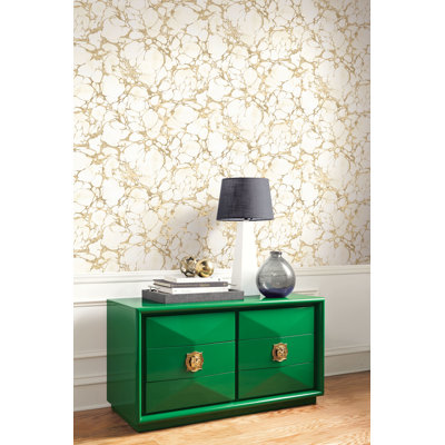 Rouleau de papier peint auto-adhésif Golden Marble