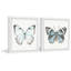 «Lovely Butterflies», ensemble de 2 reproductions d'art sur papier encadrées-1604505904
