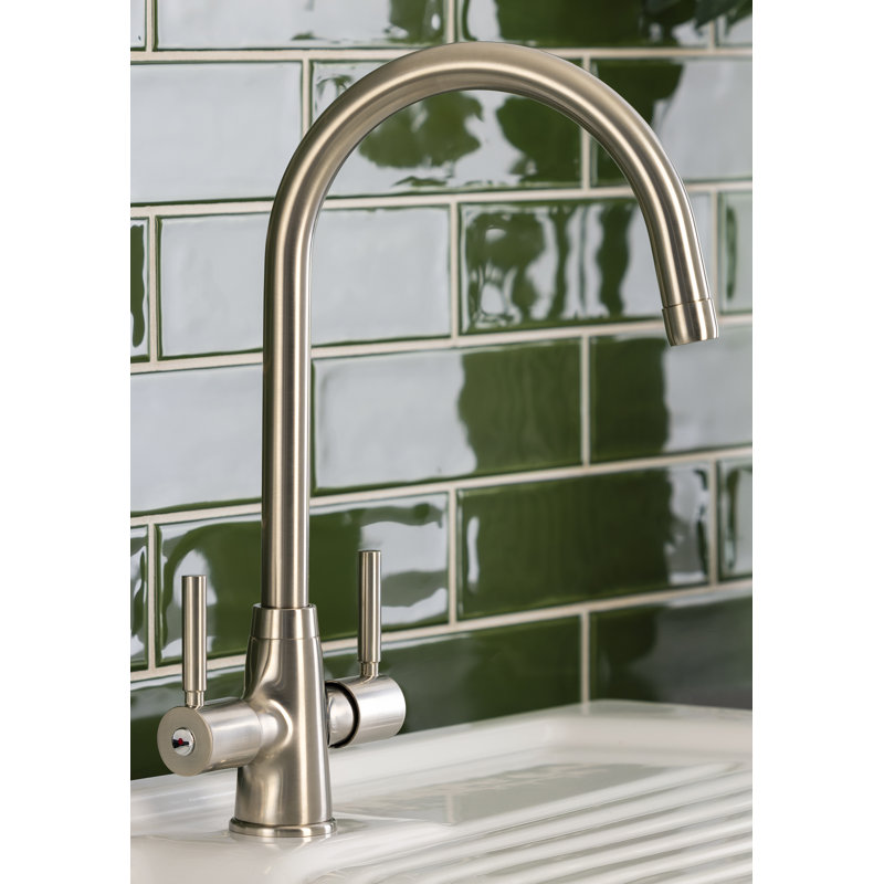 Abode Designs Rochelle Kitchen Faucet, Brushed Nickel
