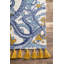 Tapis bleu / orange Thomas Paul-964278087